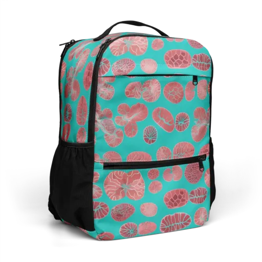 Coral Circuit on a Utility Backpack