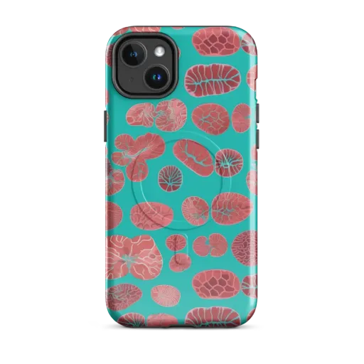 Coral Circuit on a MagSafe Tough Case for iPhone®