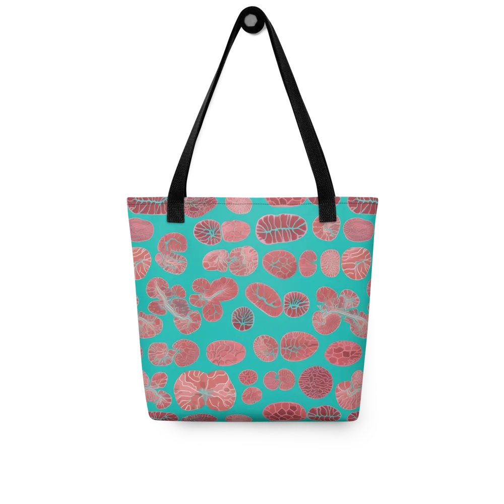 Coral Circuit on Tote Bag — Front
