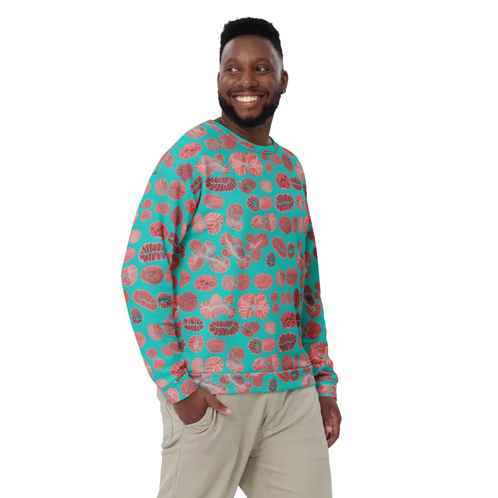 Coral Circuit on Sweatshirt — Front