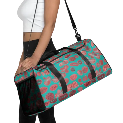 Coral Circuit on a Duffle Bag