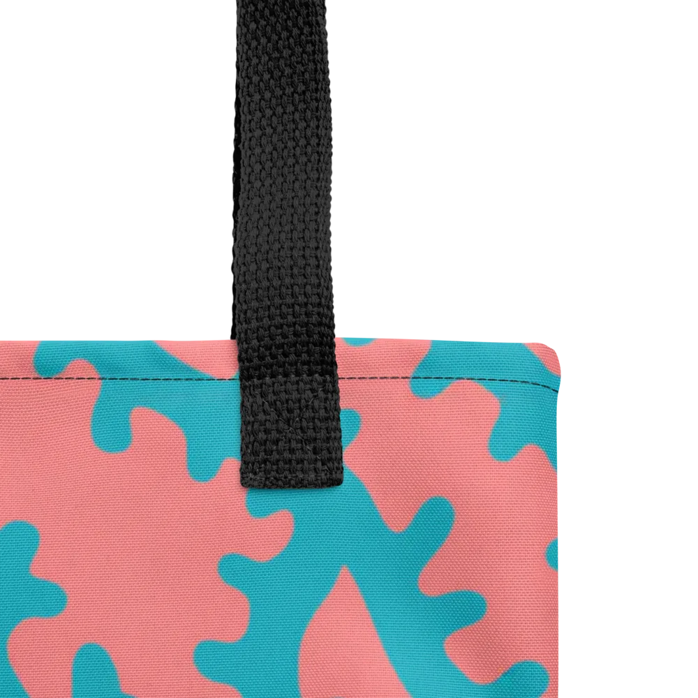 Lagoon Lace on Tote Bag — Product details