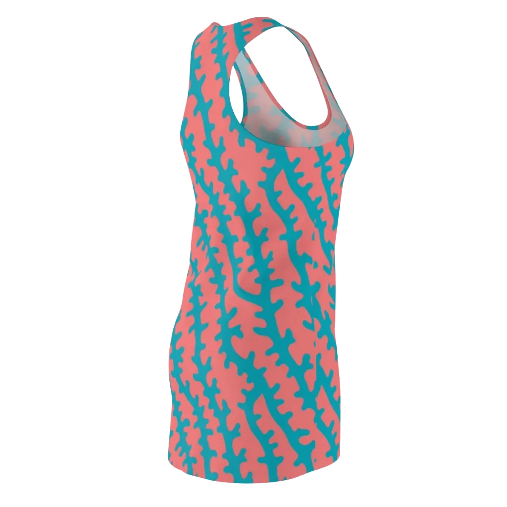 Lagoon Lace on Racerback Dress — Back Side