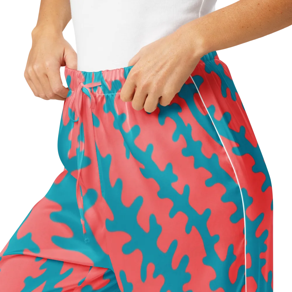 Lagoon Lace on Women's Pajama Pants — Product details