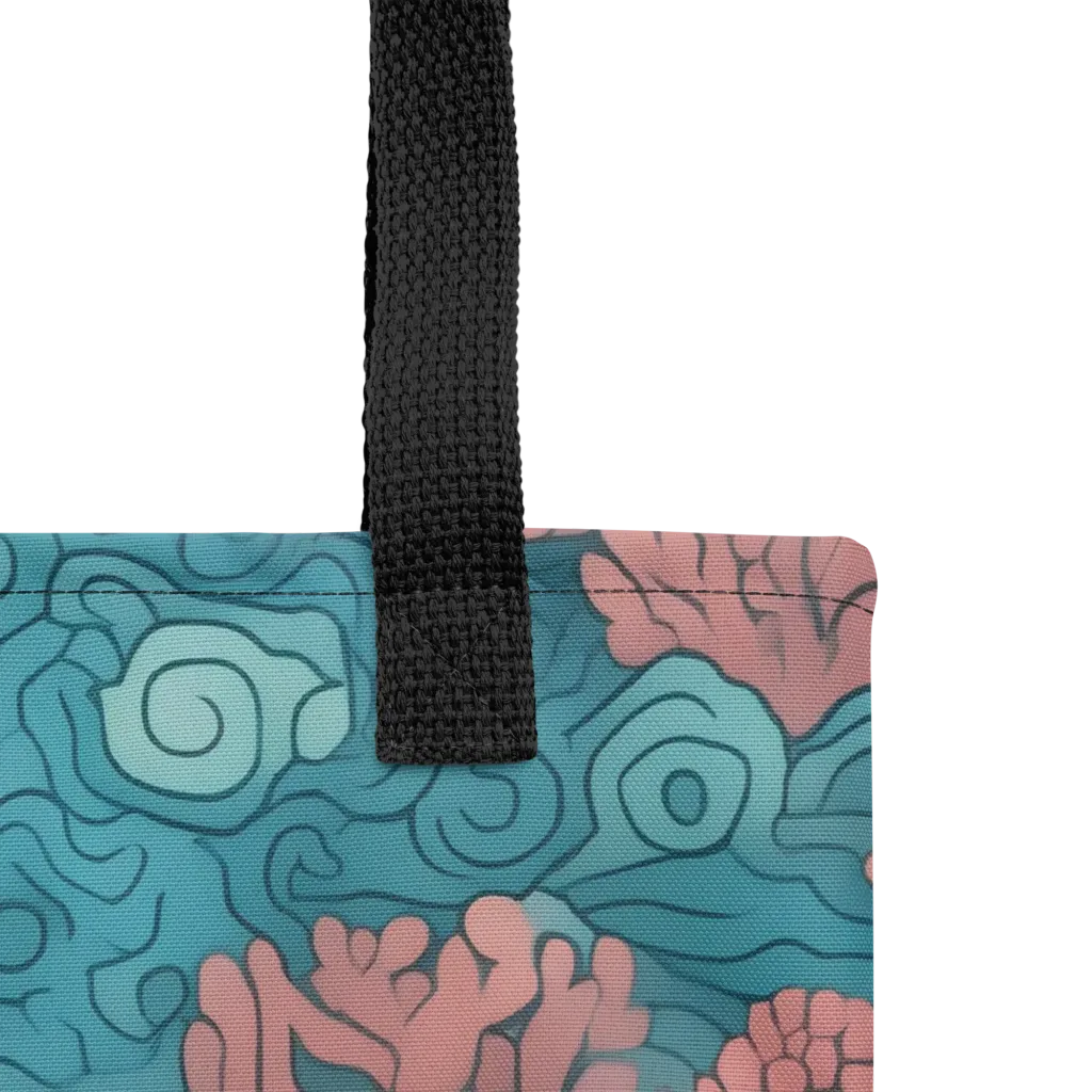 Pink Reef on Tote Bag — Product details