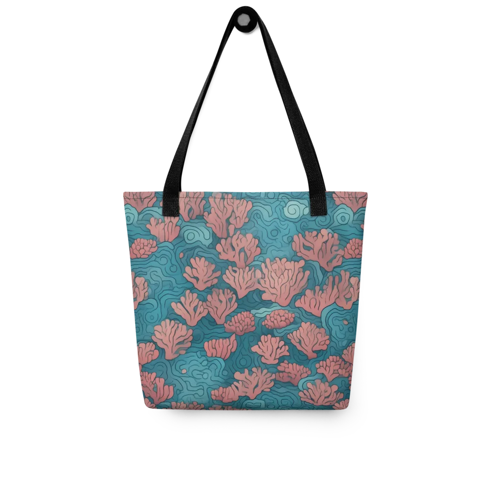 Pink Reef on Tote Bag — Front