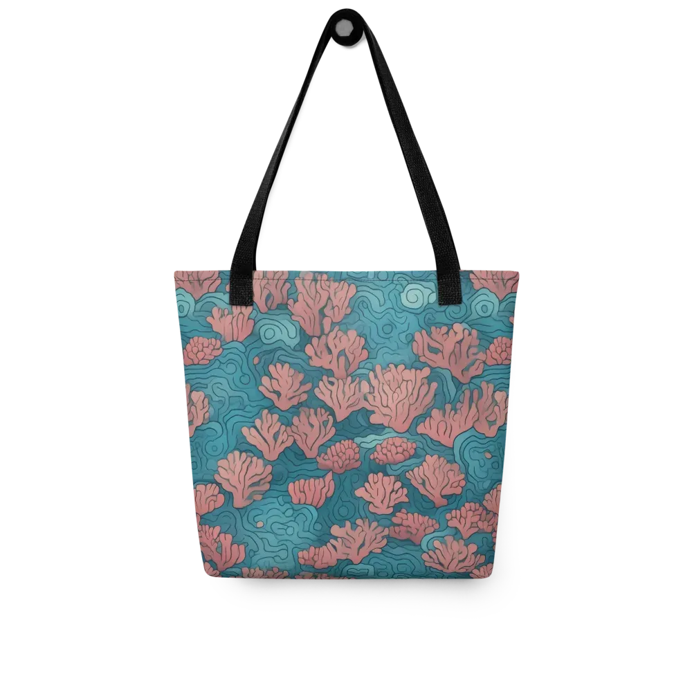 Pink Reef on Tote Bag — Front