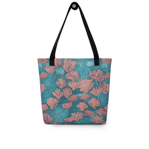 Pink Reef on a Tote Bag
