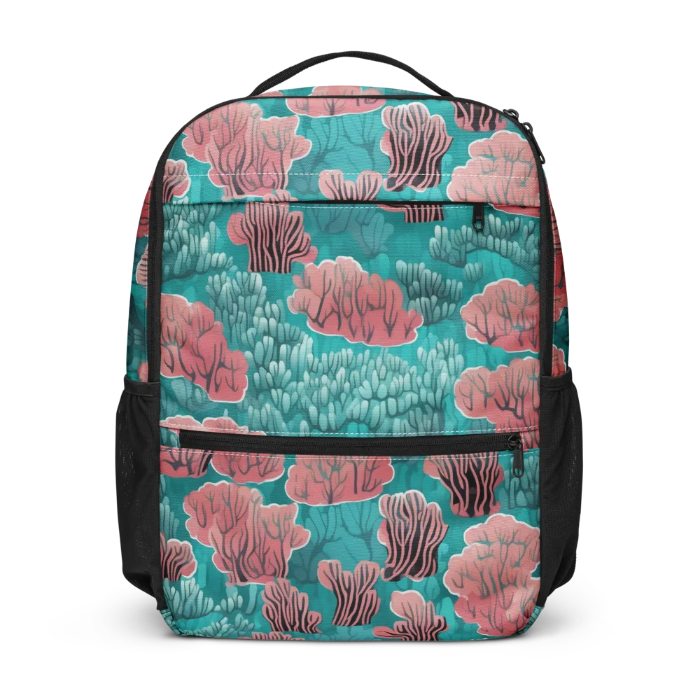 Aquatic Garden on Utility Backpack — Front