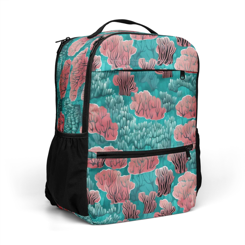 Aquatic Garden on Utility Backpack — Right Front