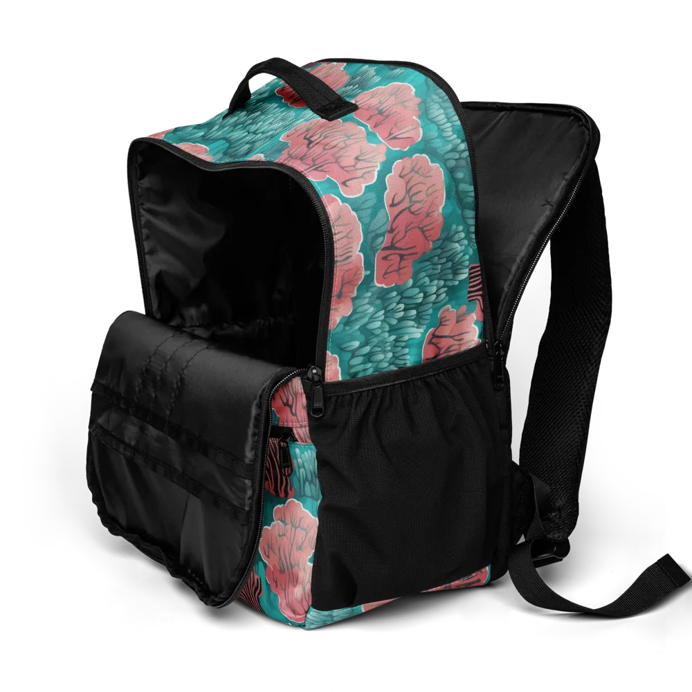 Aquatic Garden on Utility Backpack — Product details 2