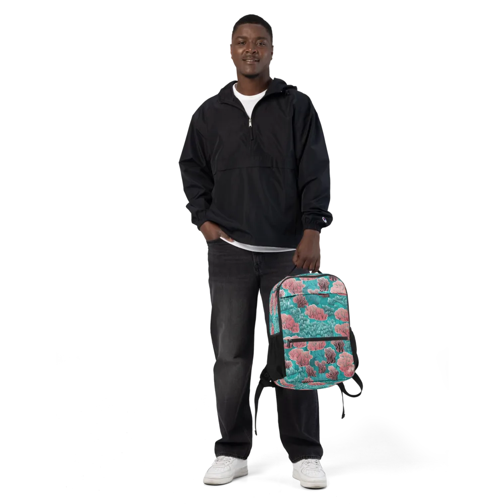 Aquatic Garden on Utility Backpack — Front