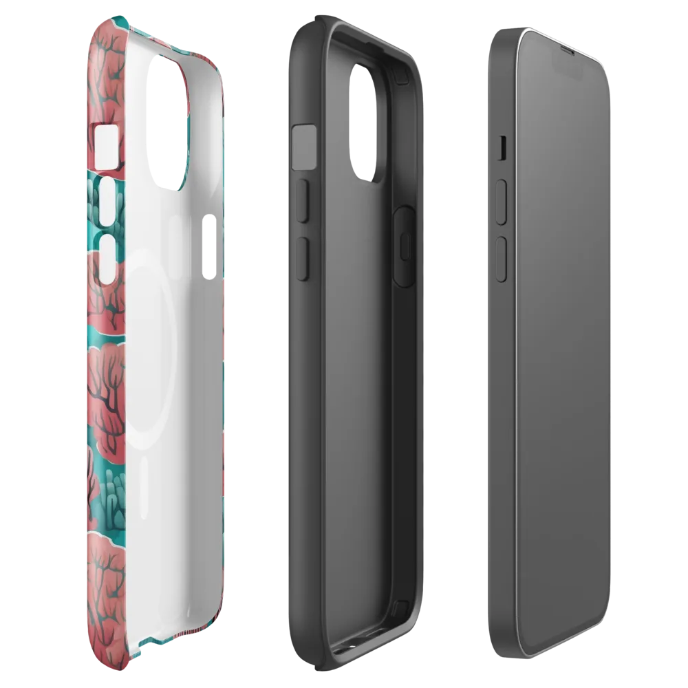 Aquatic Garden on MagSafe Tough Case for iPhone® — Front
