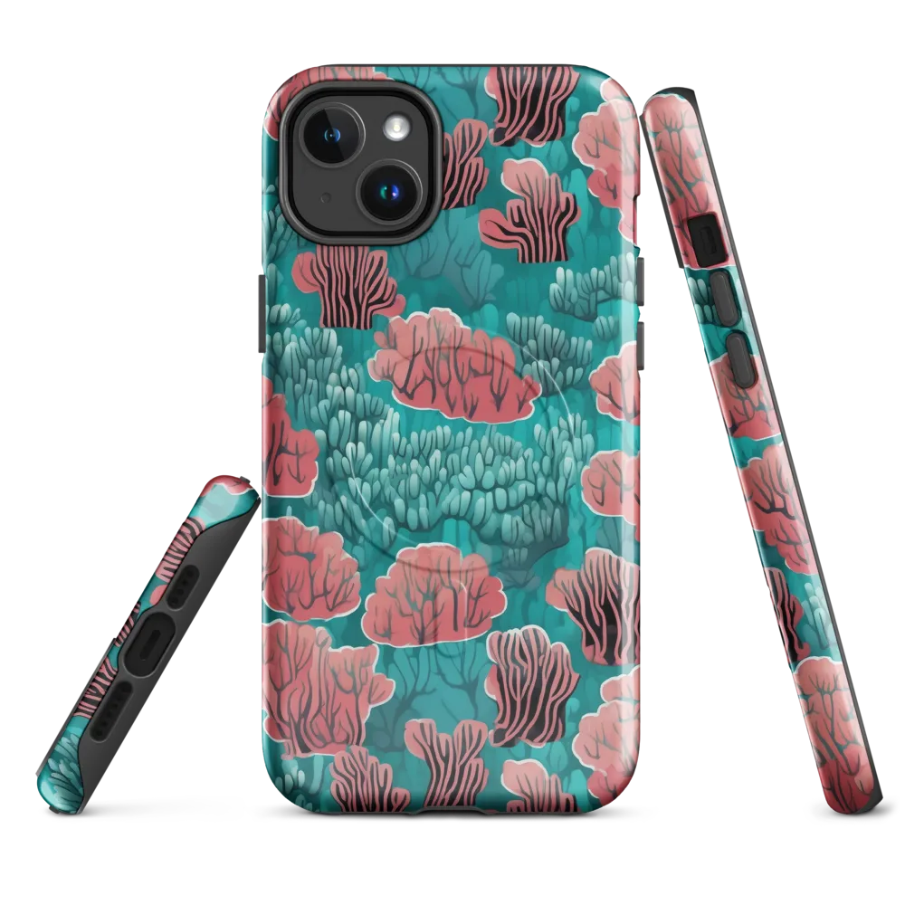Aquatic Garden on MagSafe Tough Case for iPhone® — Front