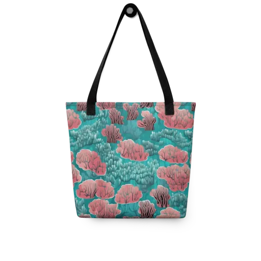 Aquatic Garden on a Tote Bag