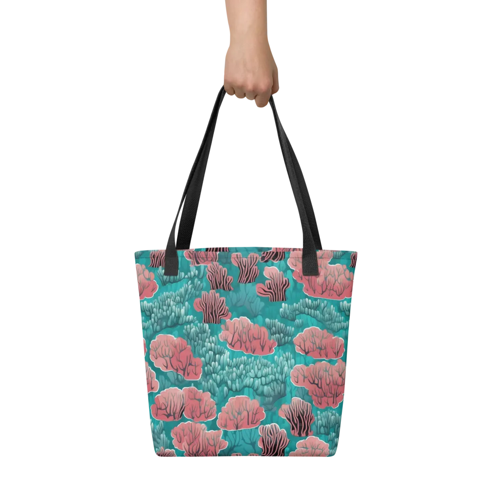 Aquatic Garden on Tote Bag — Front