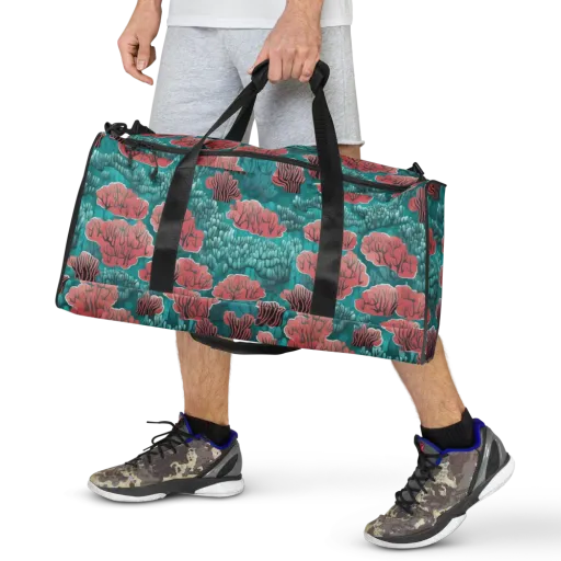 Aquatic Garden on a Duffle Bag