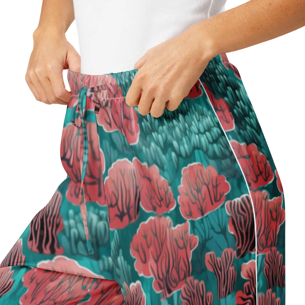 Aquatic Garden on Women's Pajama Pants — Product details