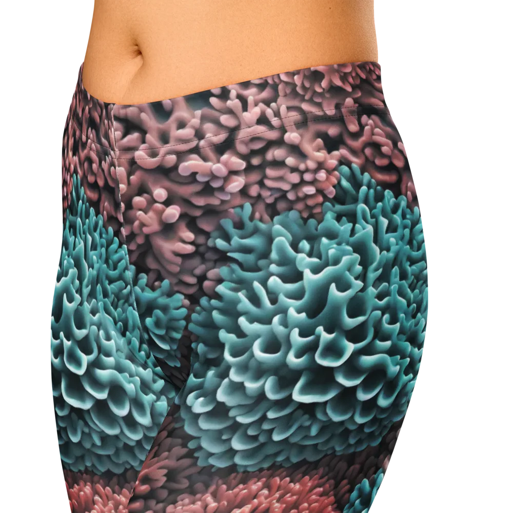 Reef Romance on Capri Leggings — Zoomed-in
