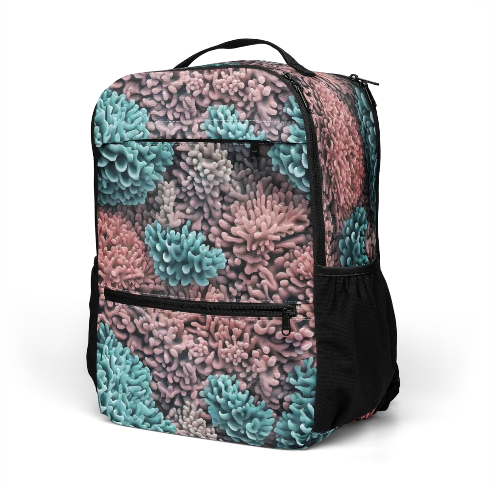 Reef Romance on Utility Backpack — Left Front