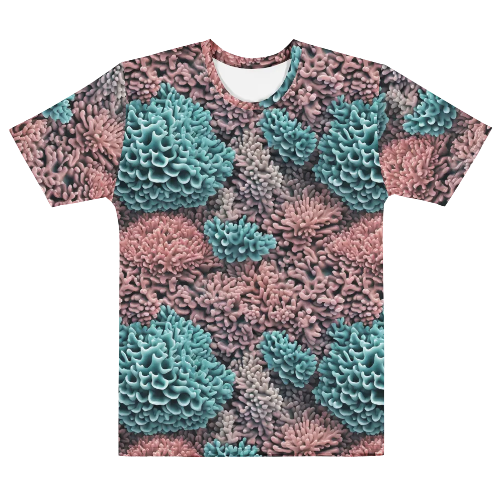 Reef Romance on Men's Cotton Crew Neck T-Shirt — Front