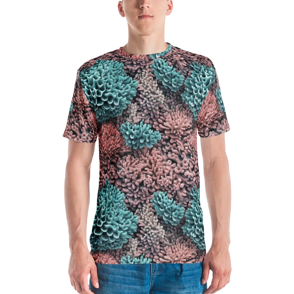 Reef Romance on Men's Crew Neck T-Shirt — Front