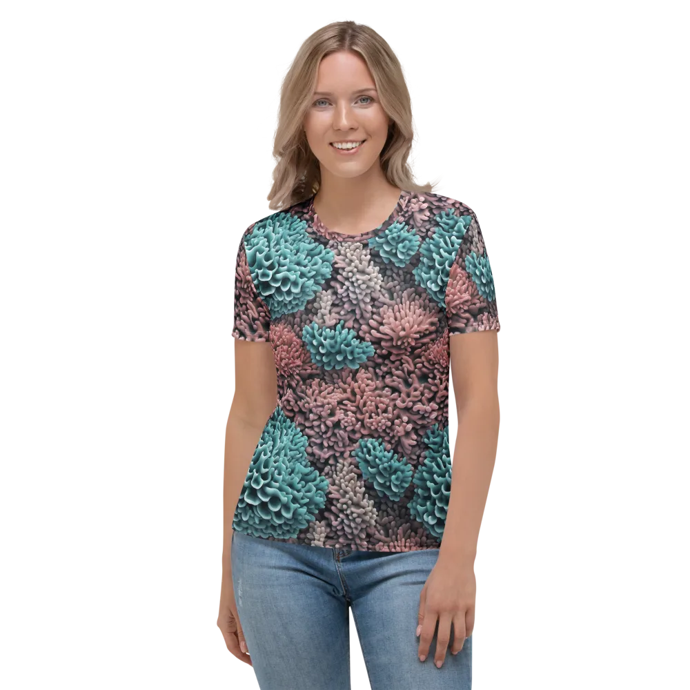 Reef Romance on Women's Crew Neck T-Shirt — Front