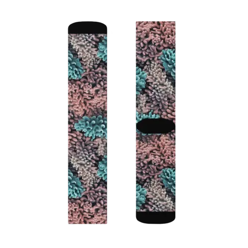 Reef Romance on a Socks
