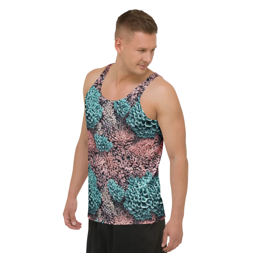 Reef Romance on Men's Tank Top — Left Front