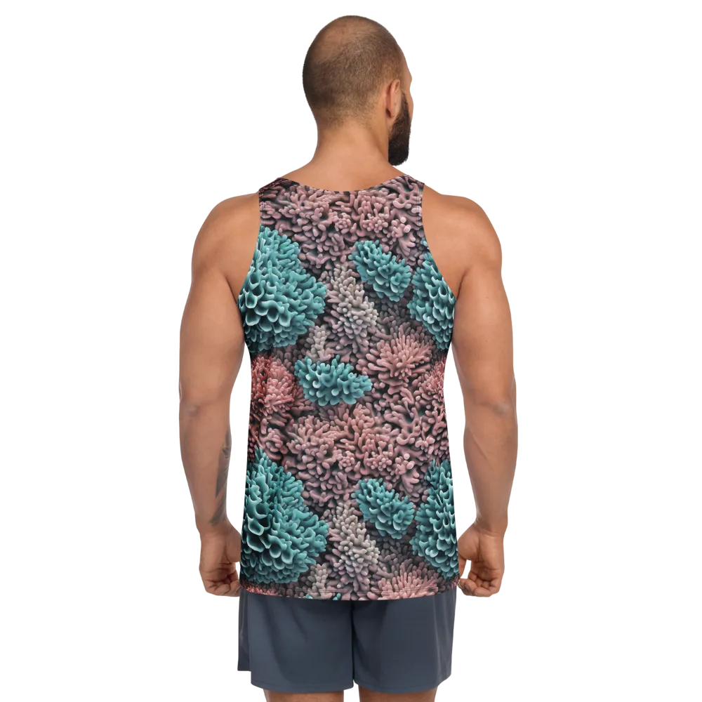 Reef Romance on Men's Tank Top — Back