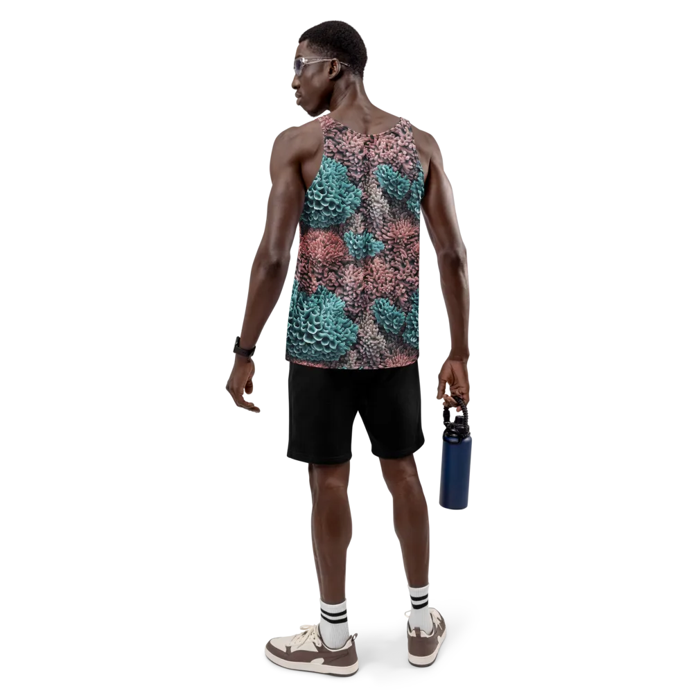 Reef Romance on Men's Tank Top — Back