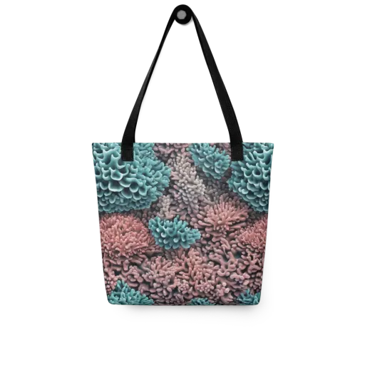 Reef Romance on a Tote Bag