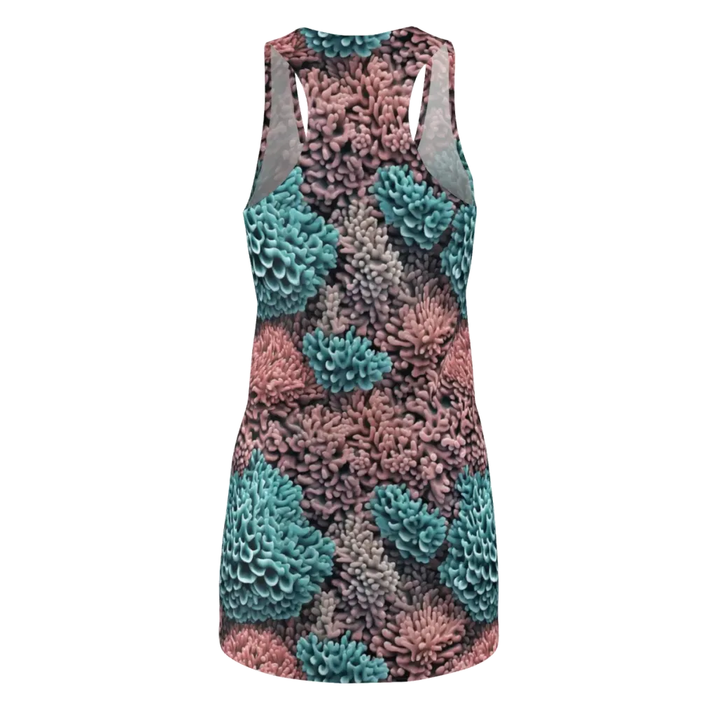 Reef Romance on Racerback Dress — Back