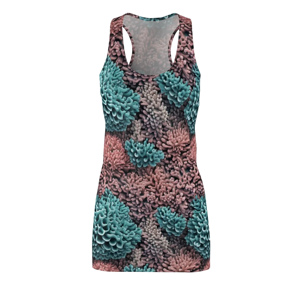 Reef Romance on Racerback Dress — Front
