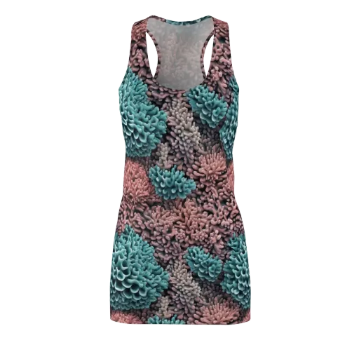 Reef Romance on a Racerback Dress
