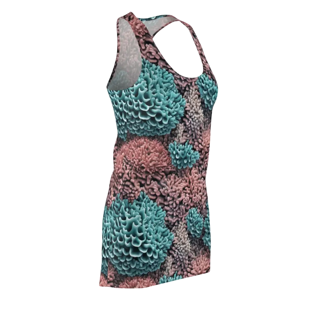 Reef Romance on Racerback Dress — Front Side