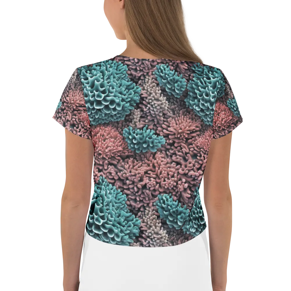Reef Romance on Crop Tee — Back