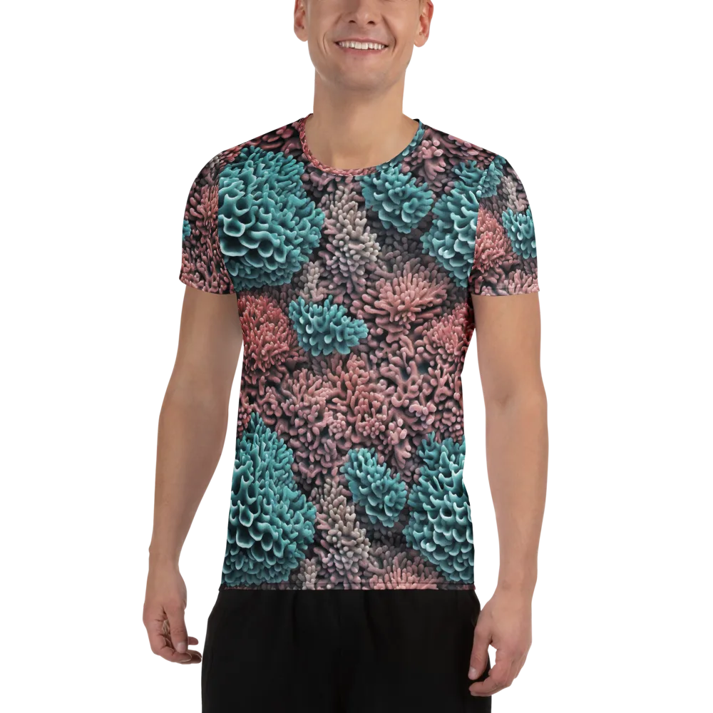Reef Romance on Men's Athletic T-Shirt — Front