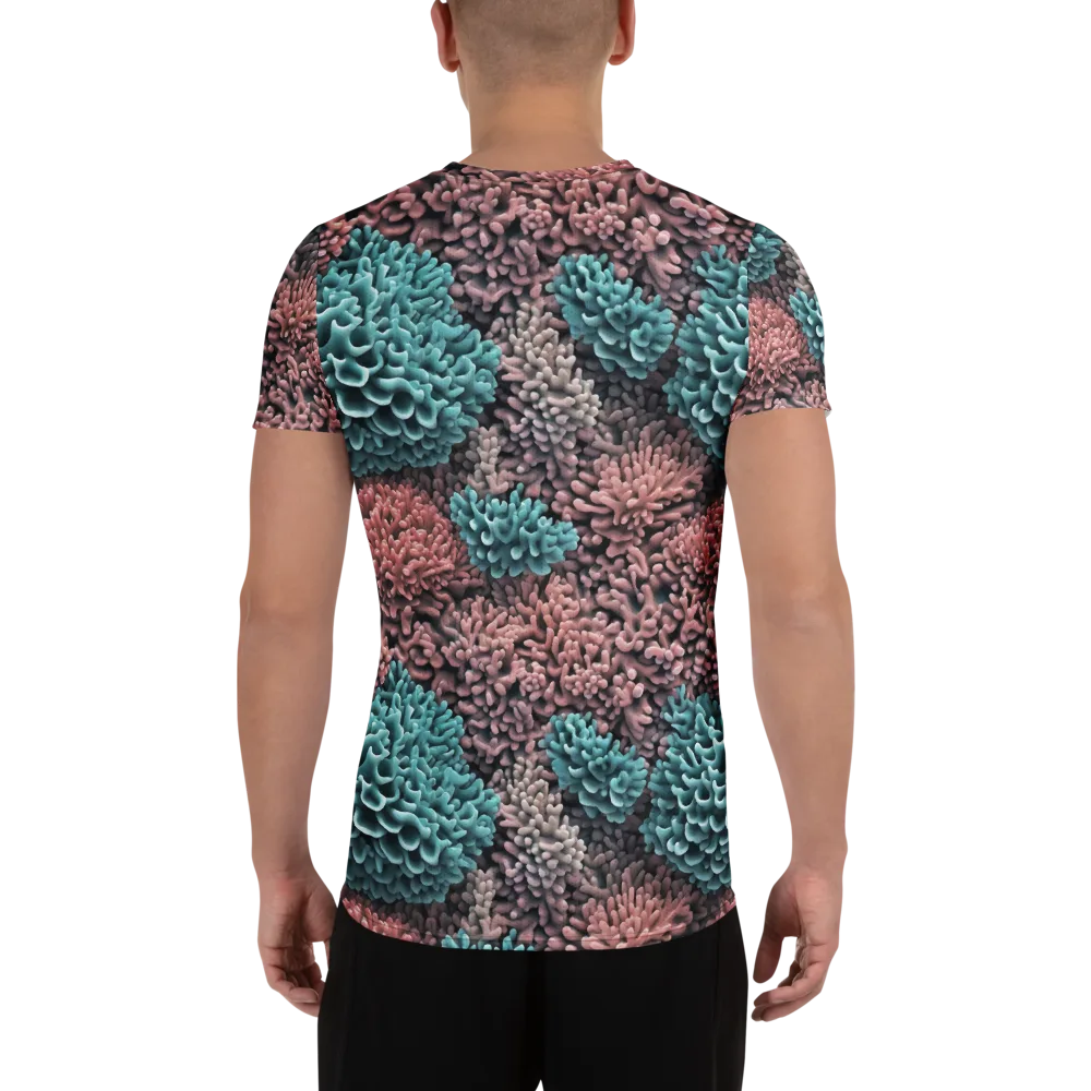 Reef Romance on Men's Athletic T-Shirt — Back