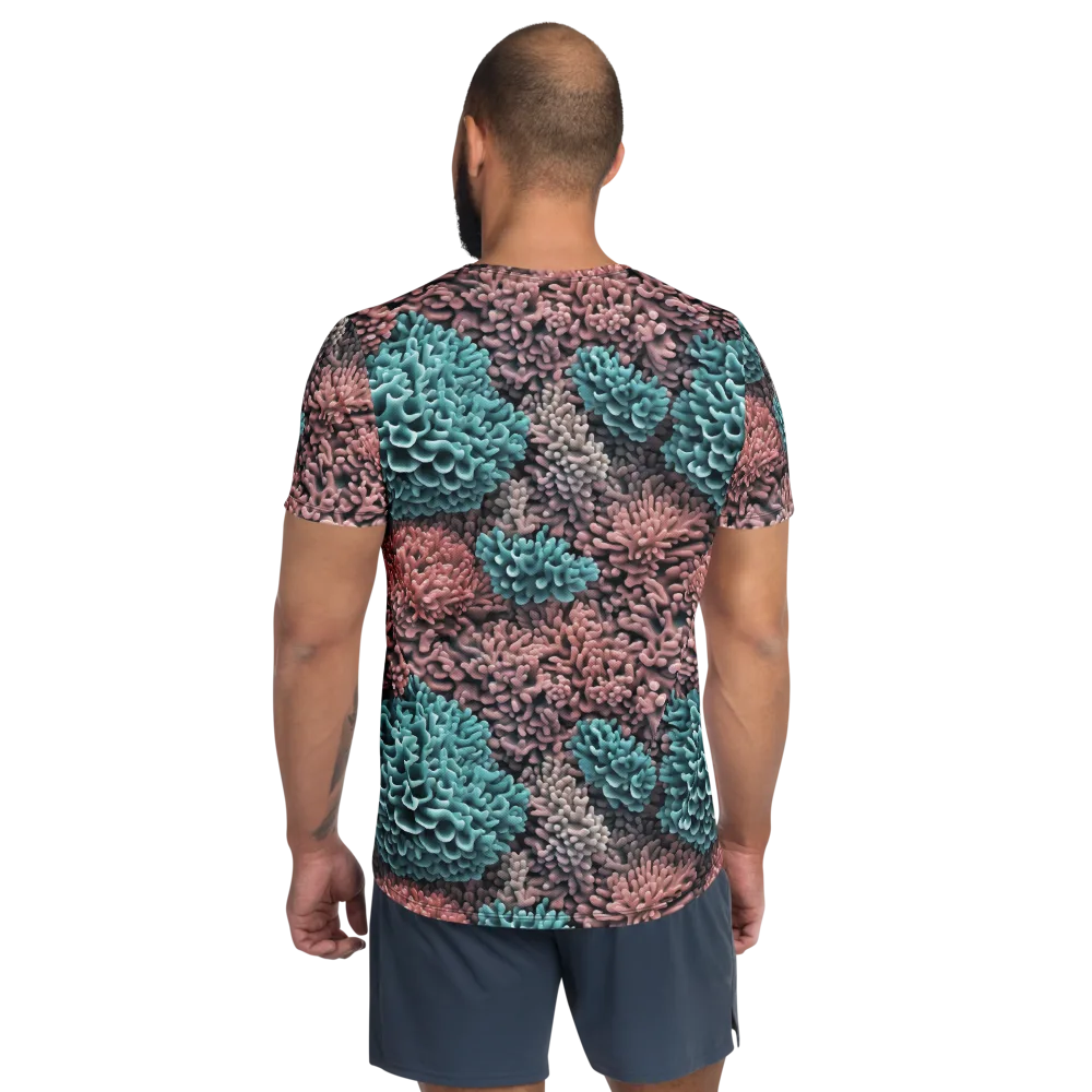 Reef Romance on Men's Athletic T-Shirt — Back
