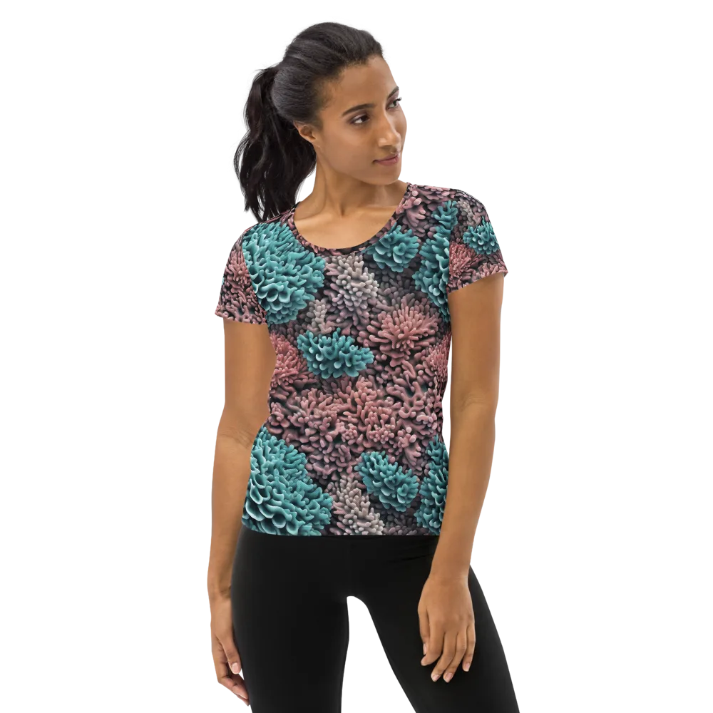 Reef Romance on Women's Athletic T-Shirt — Front