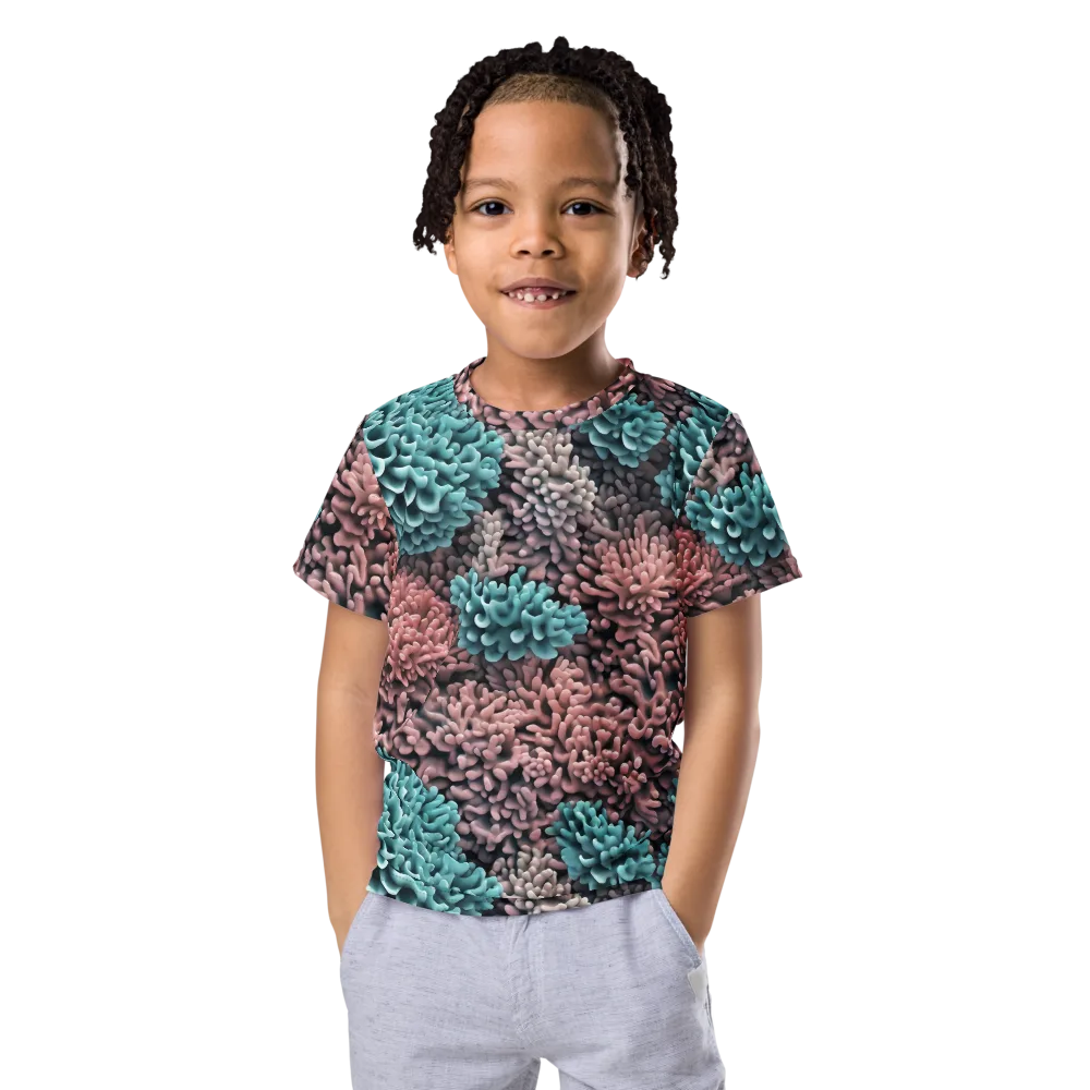 Reef Romance on Kids Crew Neck T-Shirt — Front