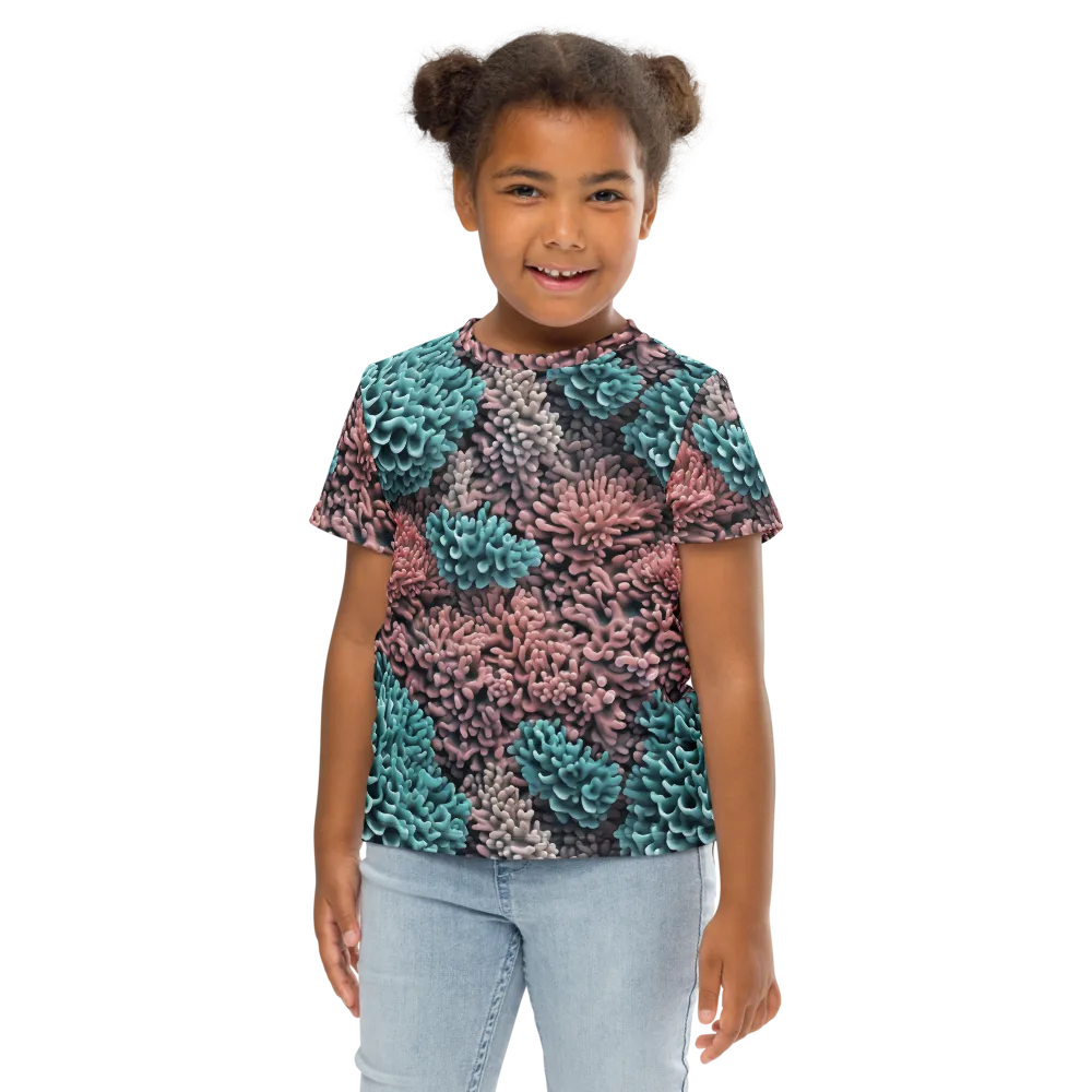 Reef Romance on Kids Crew Neck T-Shirt — Front