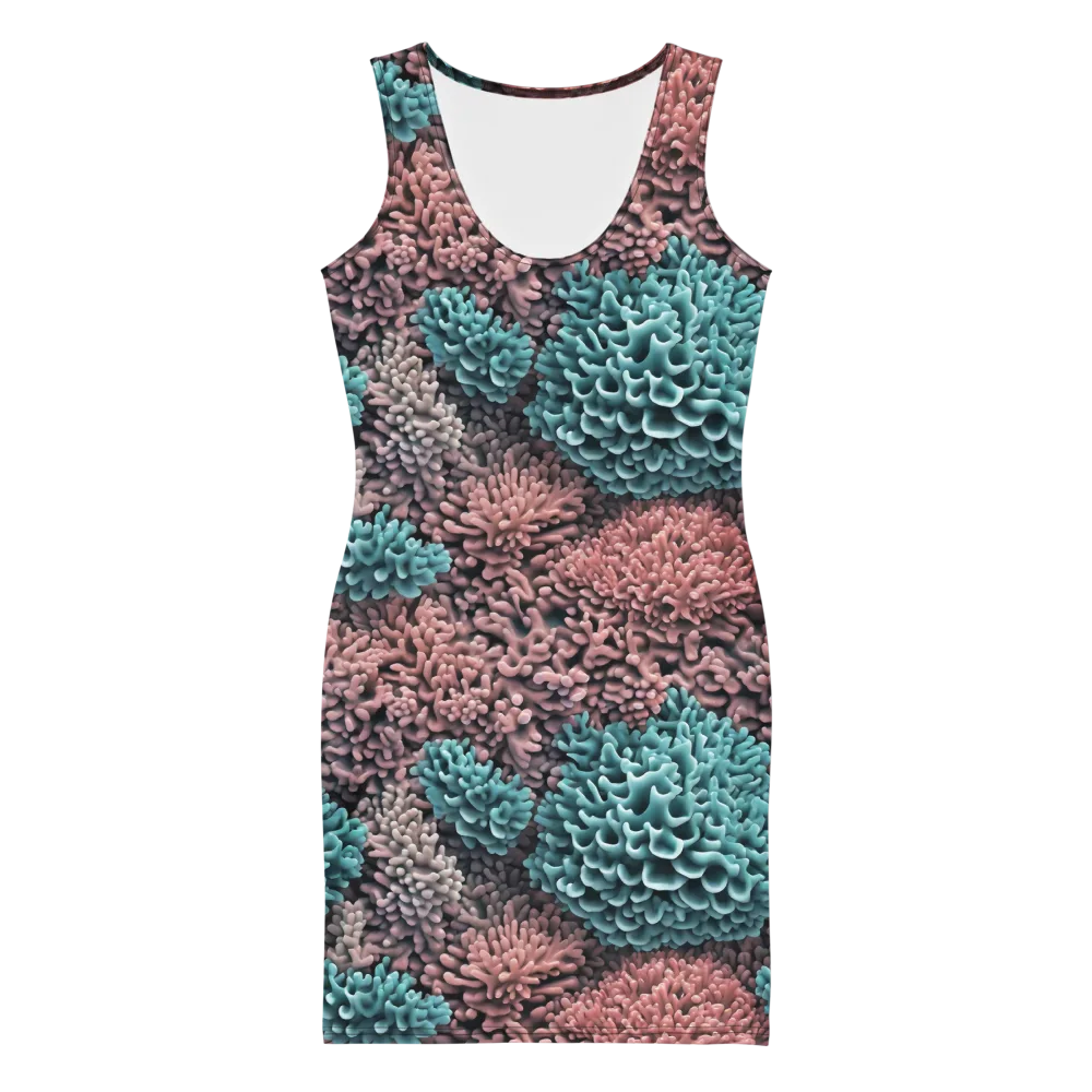 Reef Romance on Bodycon Dress — Front