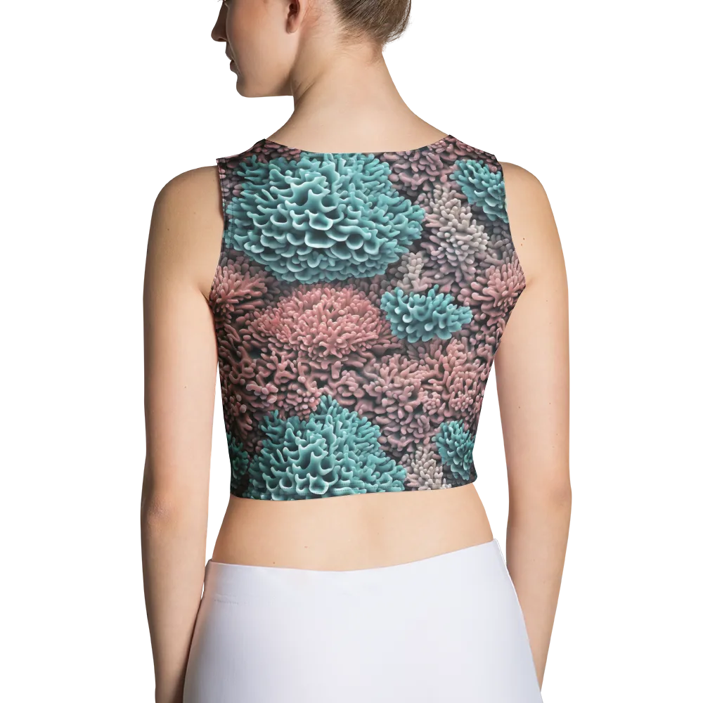 Reef Romance on Crop Top — Back