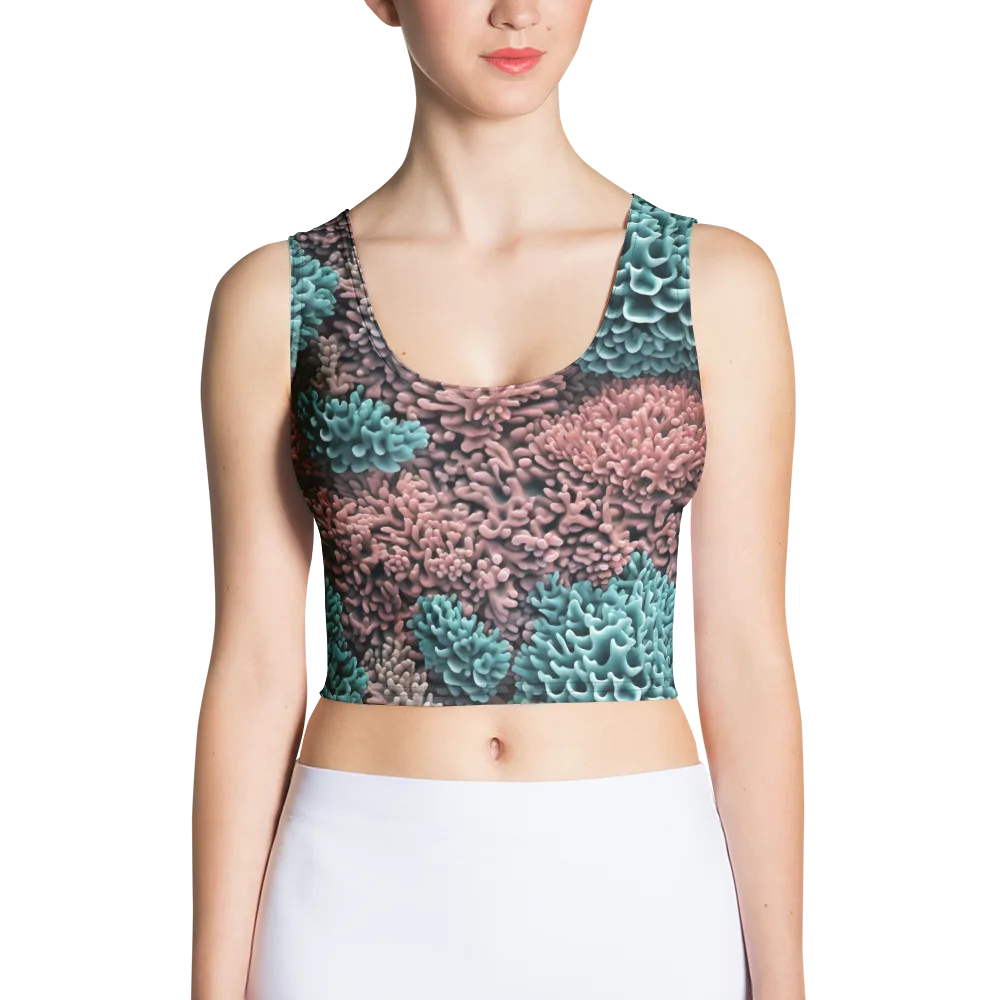 Reef Romance on Crop Top — Front