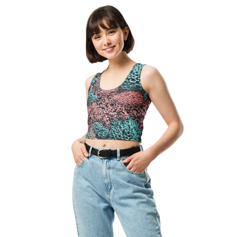 Reef Romance on Crop Top — Front
