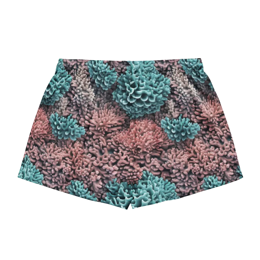 Reef Romance on Women's Pajama Shorts — Back