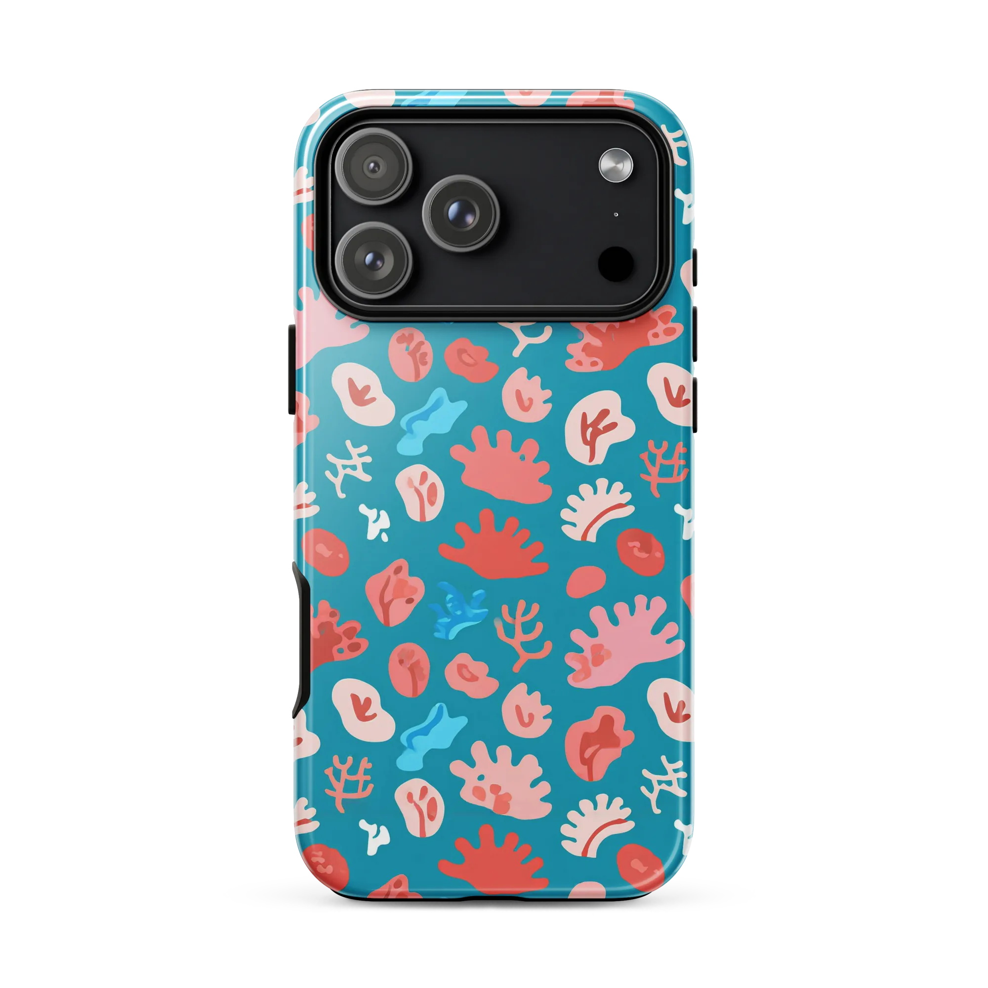 Teal Tidepool on Tough Case for iPhone® — Front