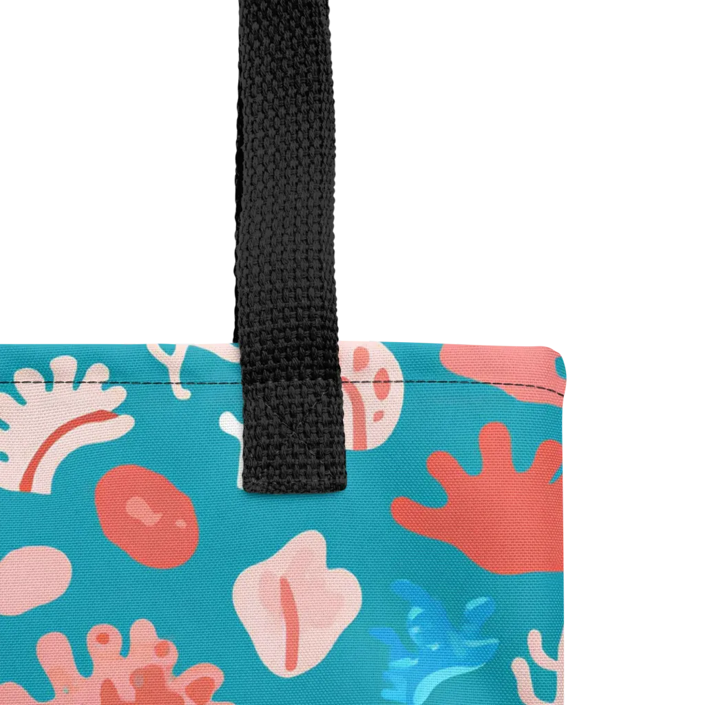 Teal Tidepool on Tote Bag — Product details